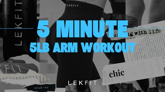 LEKFIT 5 LB ARMS