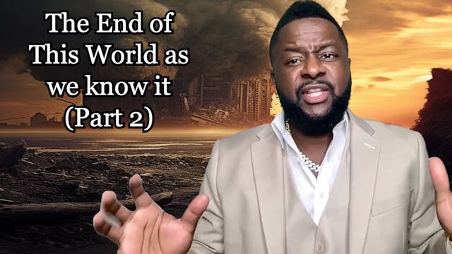 THE END OF “THIS WORLD” AS WE KNOW IT...