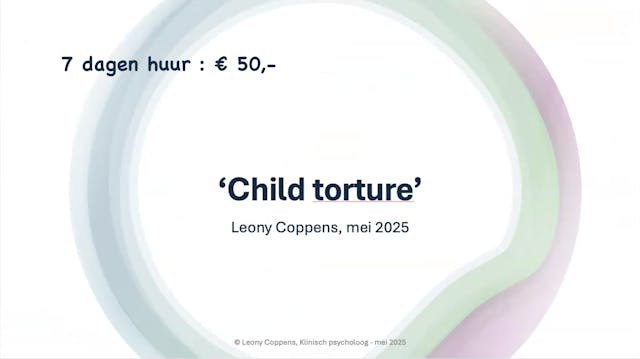 Webinar: Child torture