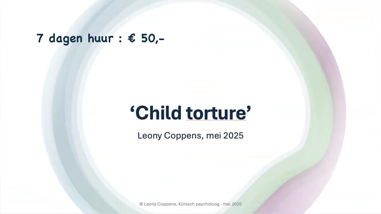 Webinar: Child torture