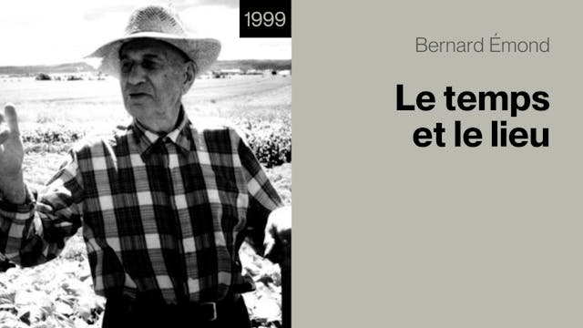 Le temps et le lieu