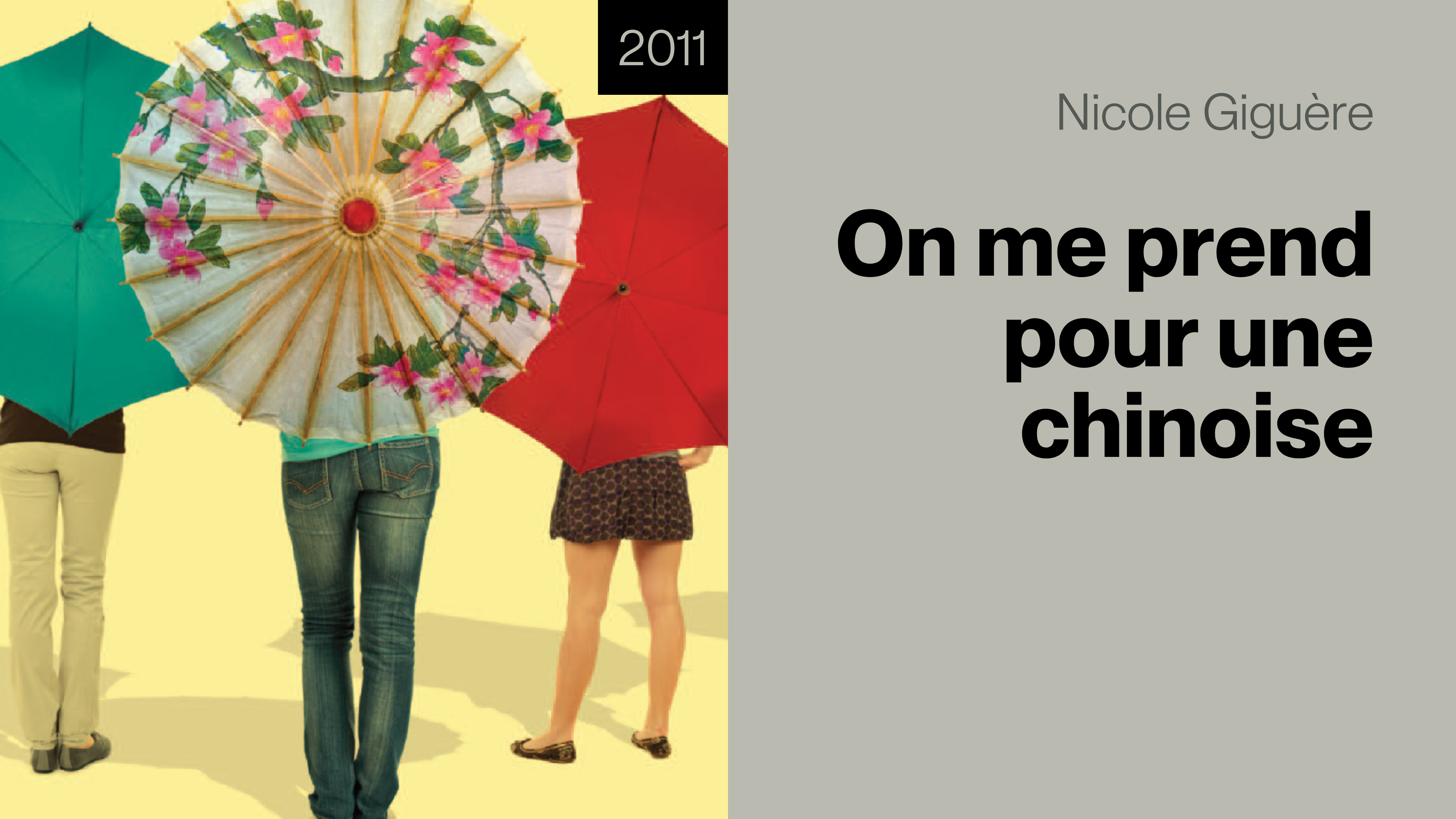 On me prend pour une chinoise