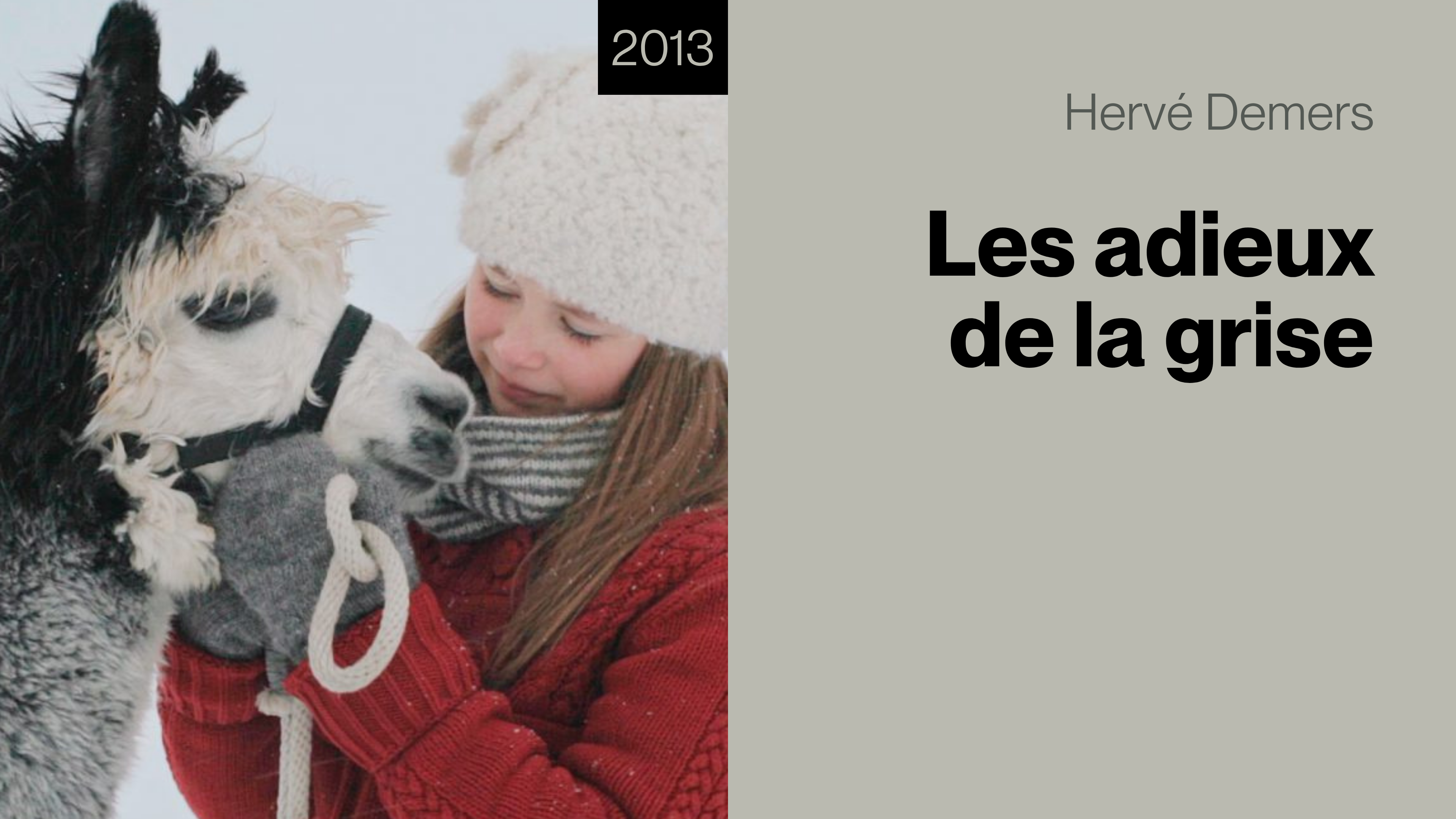 Les adieux de la grise