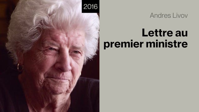Lettre au premier ministre