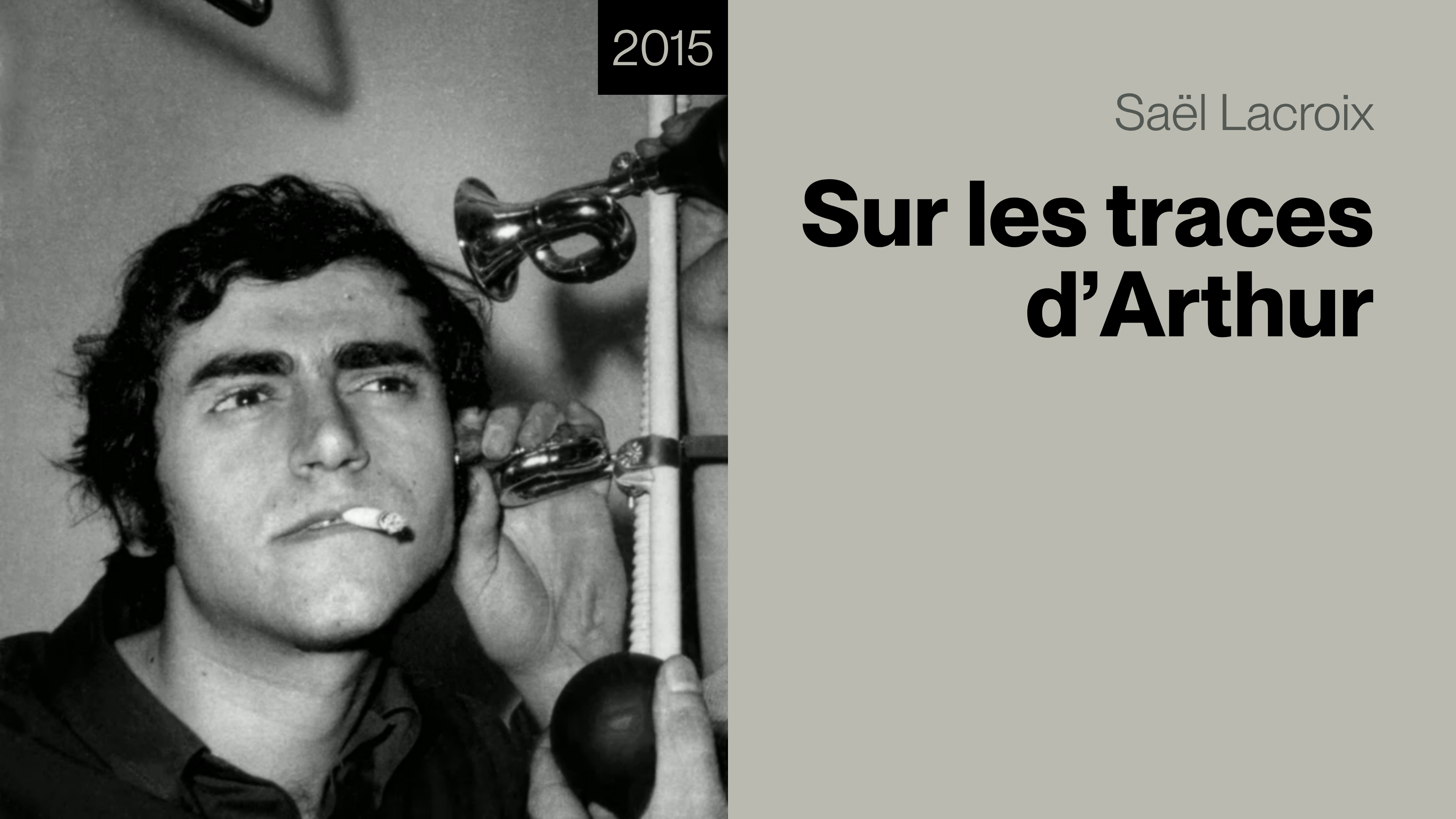 Sur les traces d'Arthur