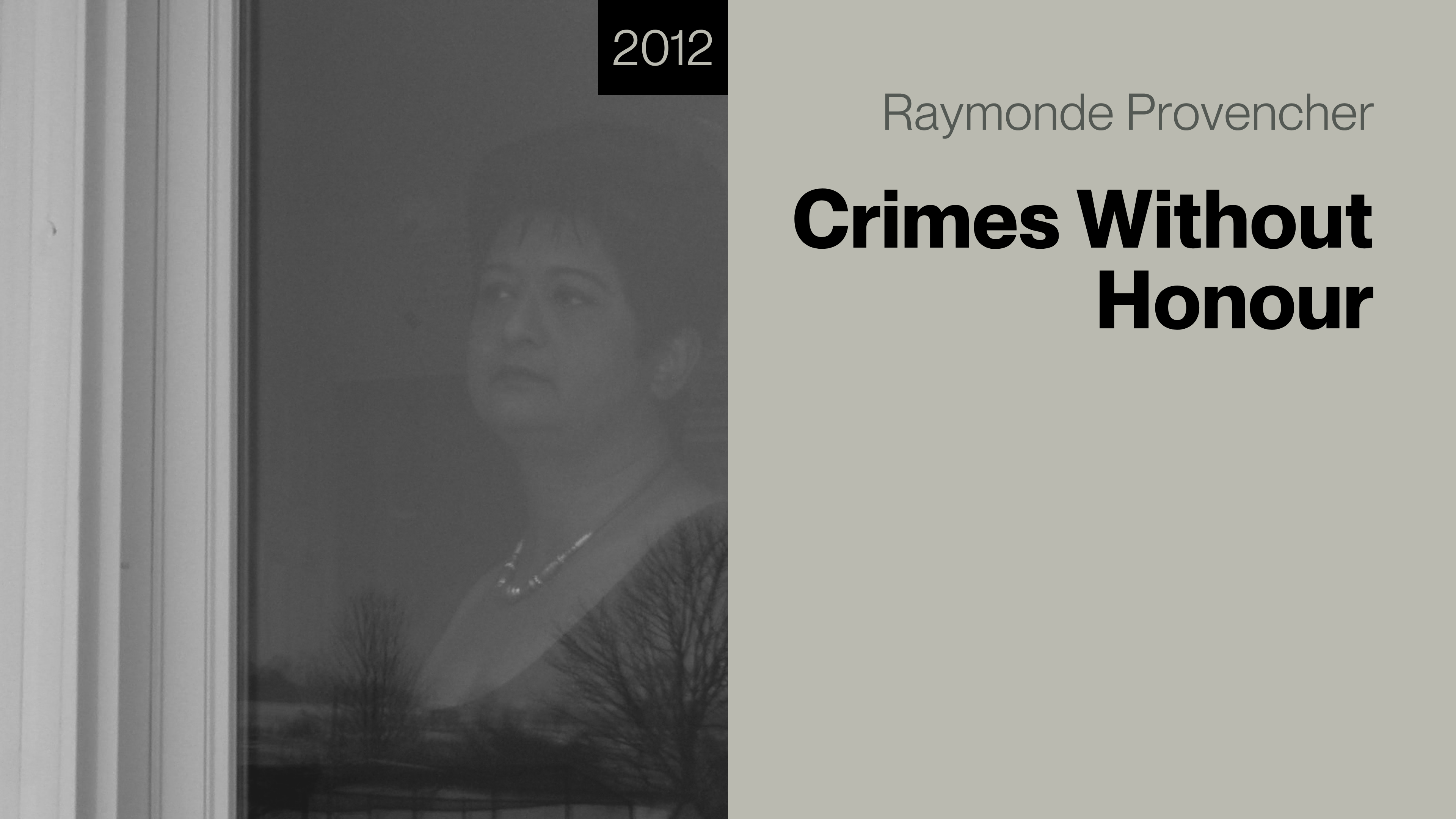 Crimes Without Honour