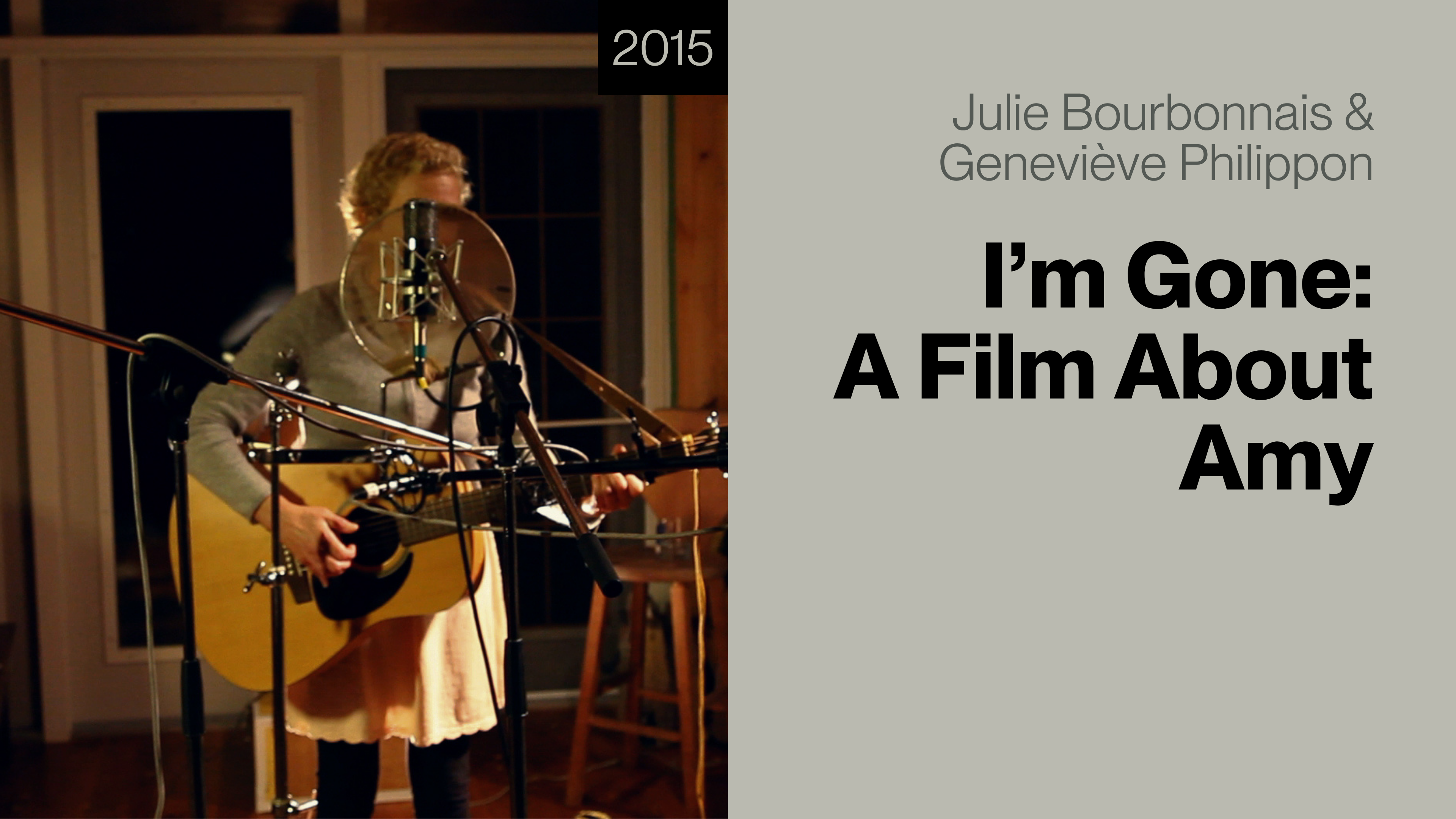 I'm Gone: A Film about Amy
