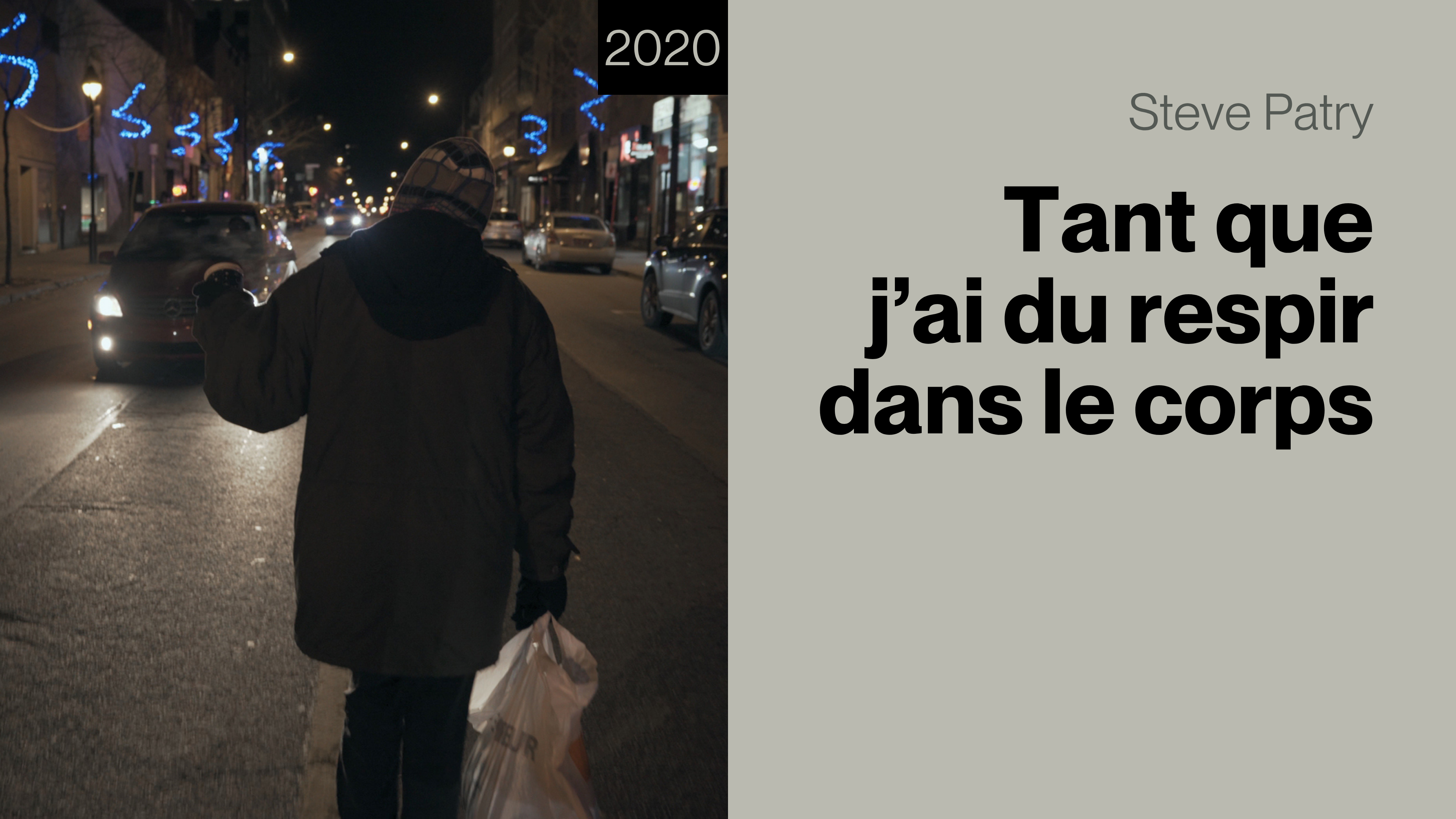 Tant que j'ai du respir dans le corps