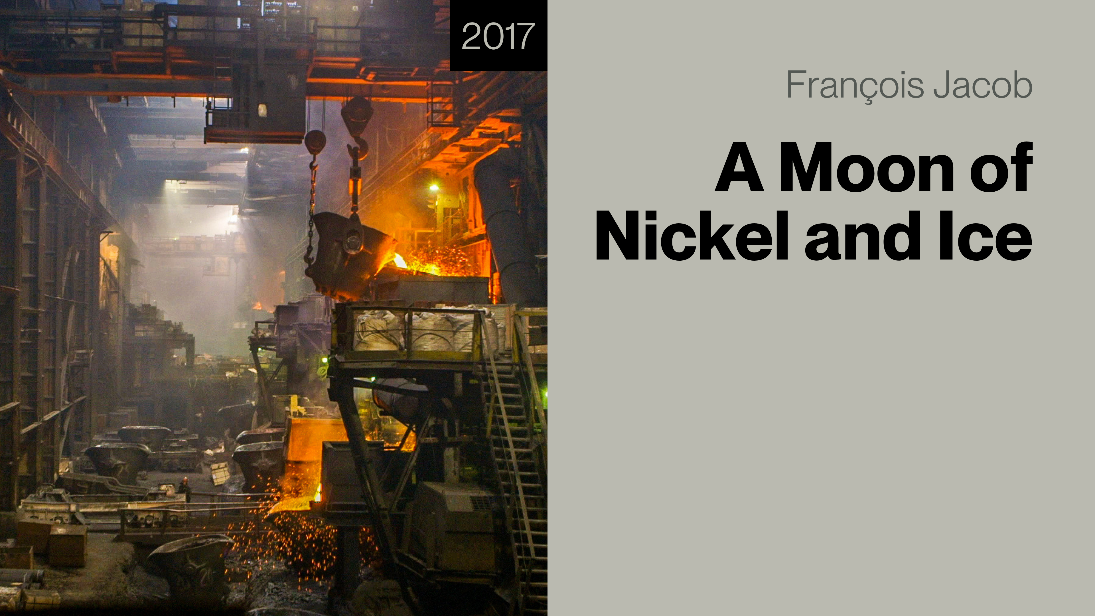 A Moon of Nickel and Ice