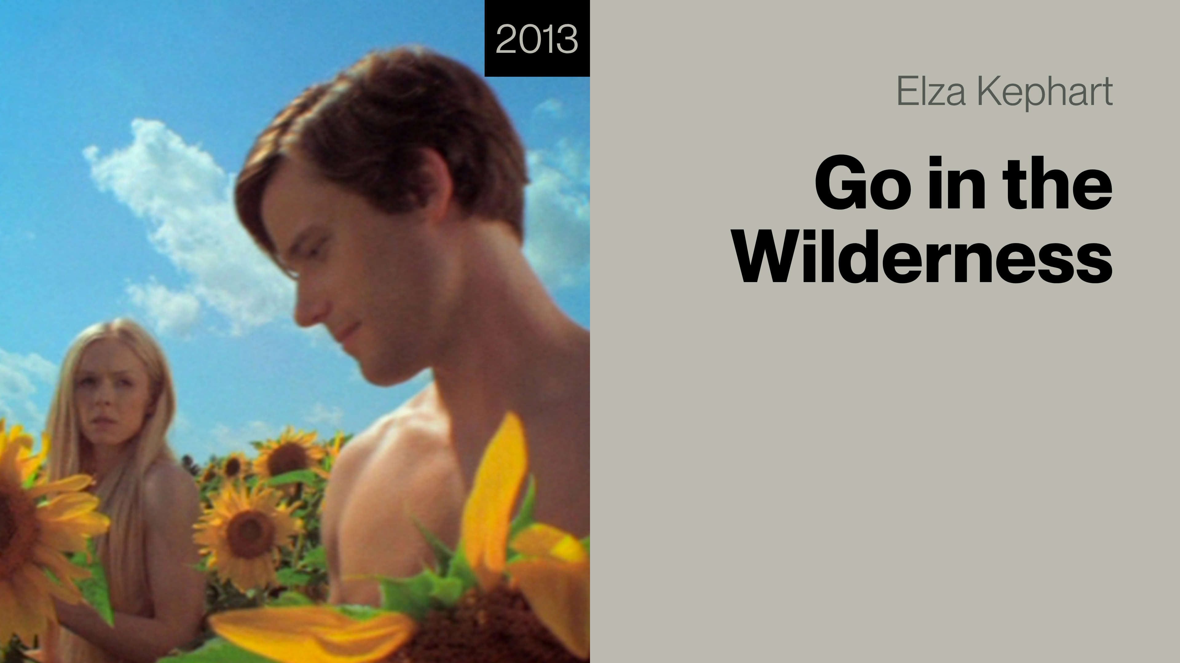 Go in the Wilderness