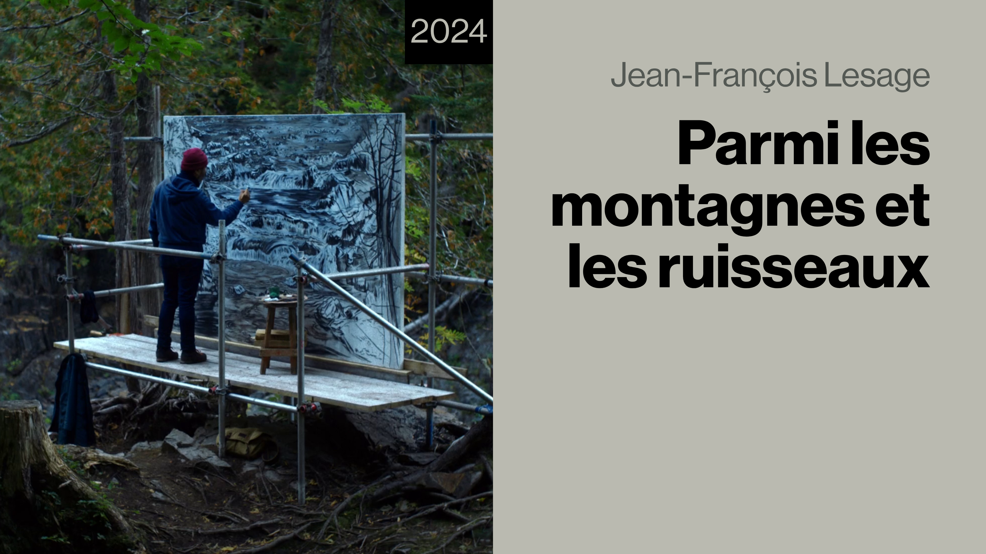 Parmi les montagnes et les ruisseaux