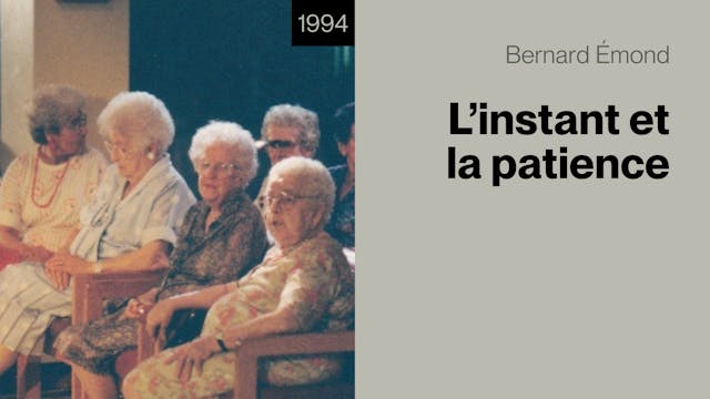 L'instant et la patience
