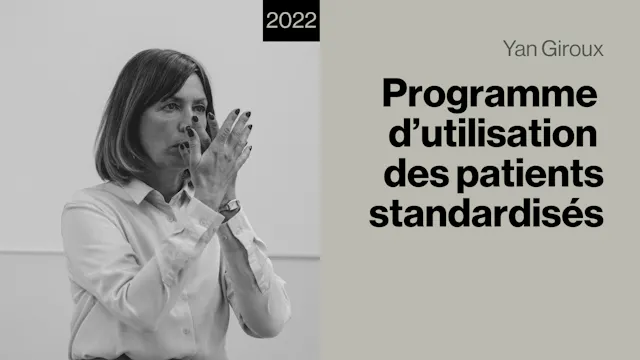 Programme d'utilisation des patients ...