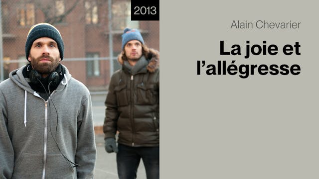 La joie et l'allégresse