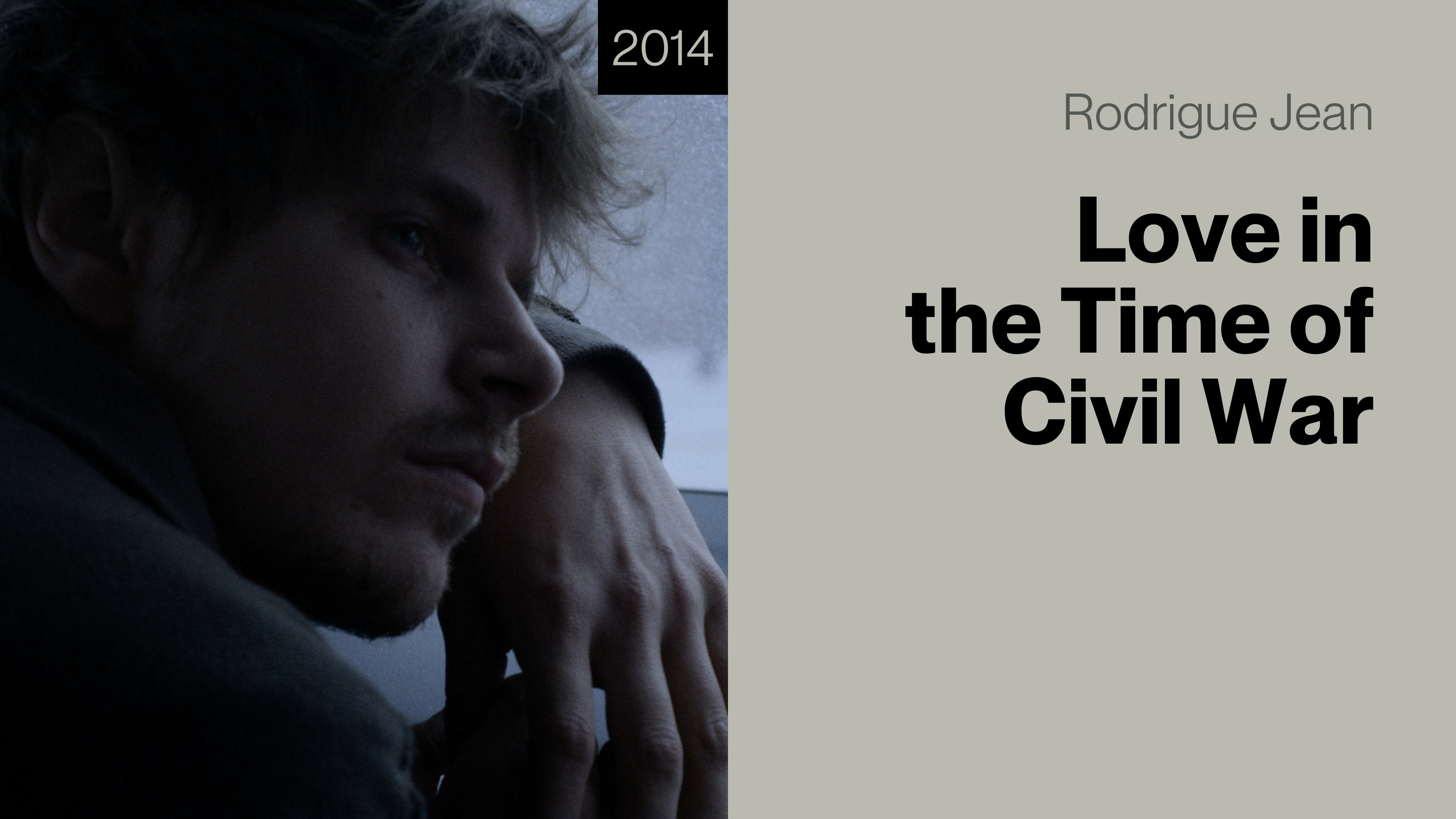 Love in the Time of Civil War