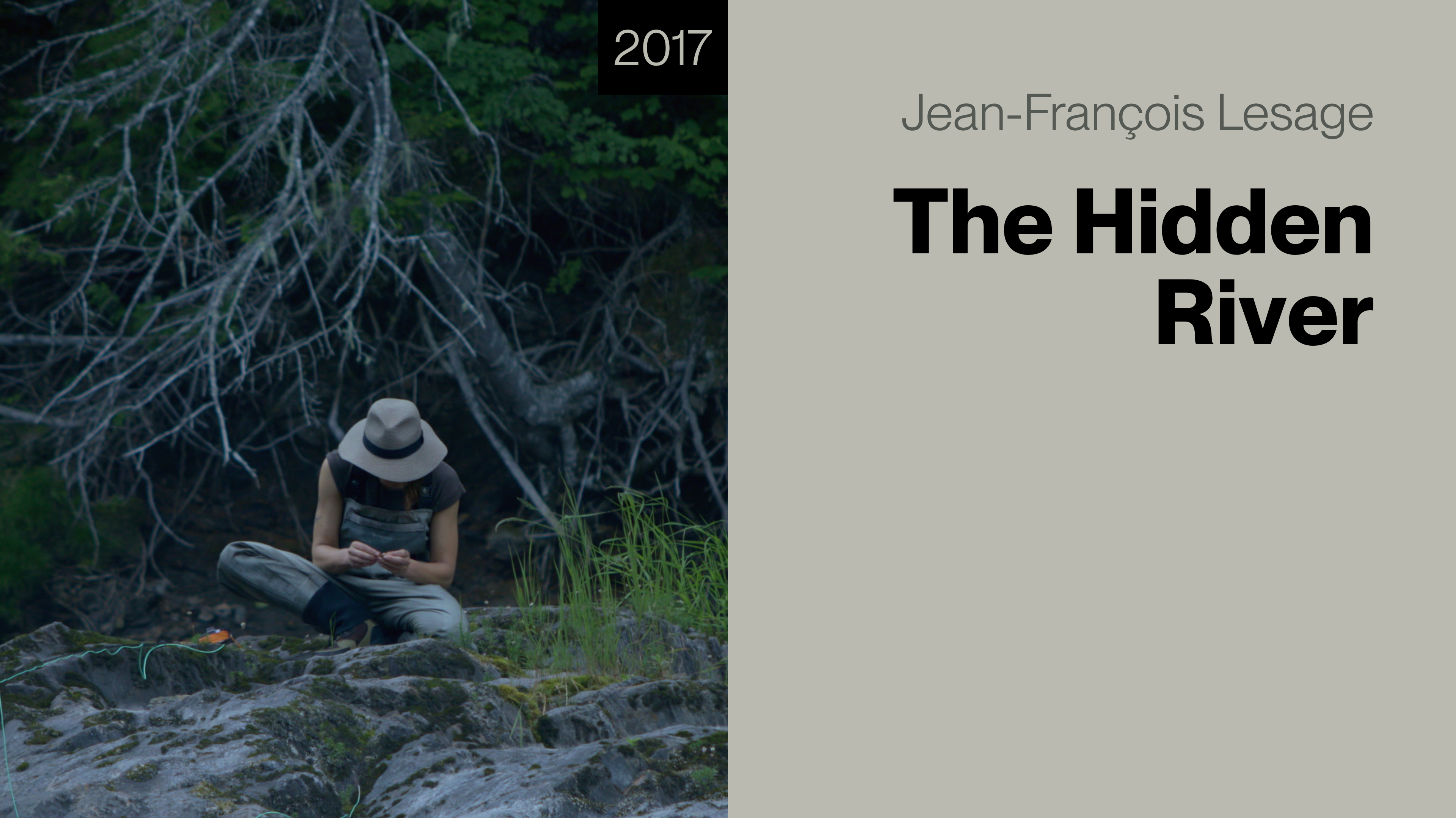 THE HIDDEN RIVER by Jean-François Lesage