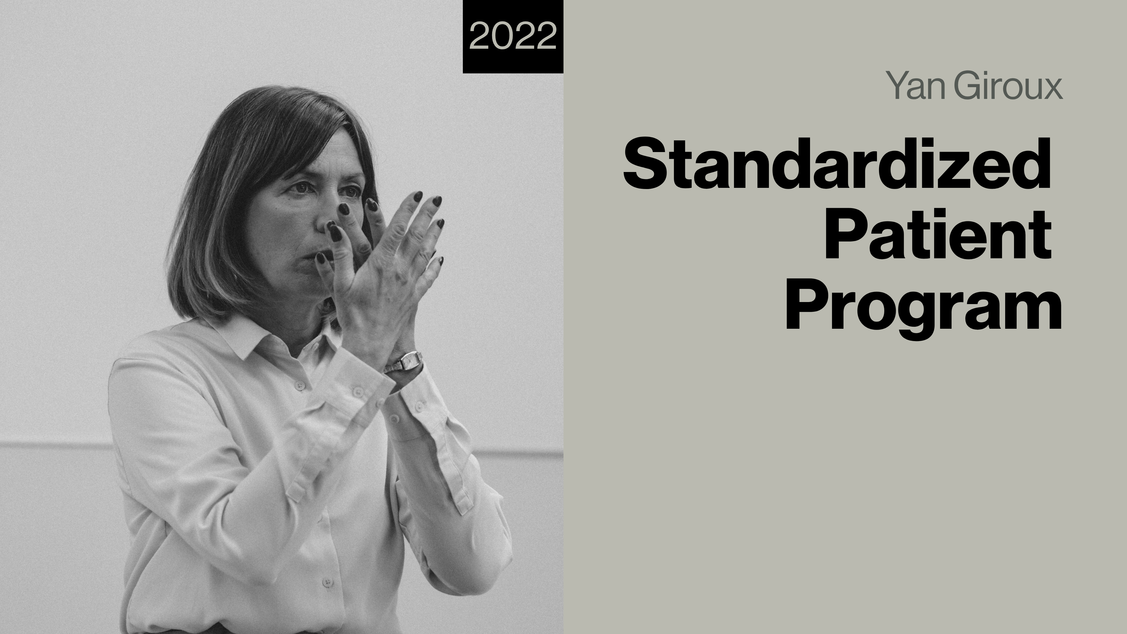 Standardized Patient Program