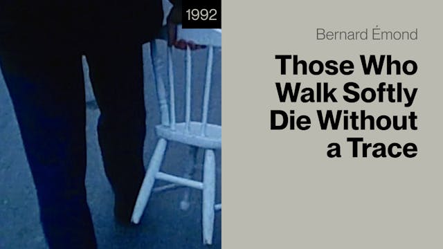 Those Who Walks Softly Die Without a ...