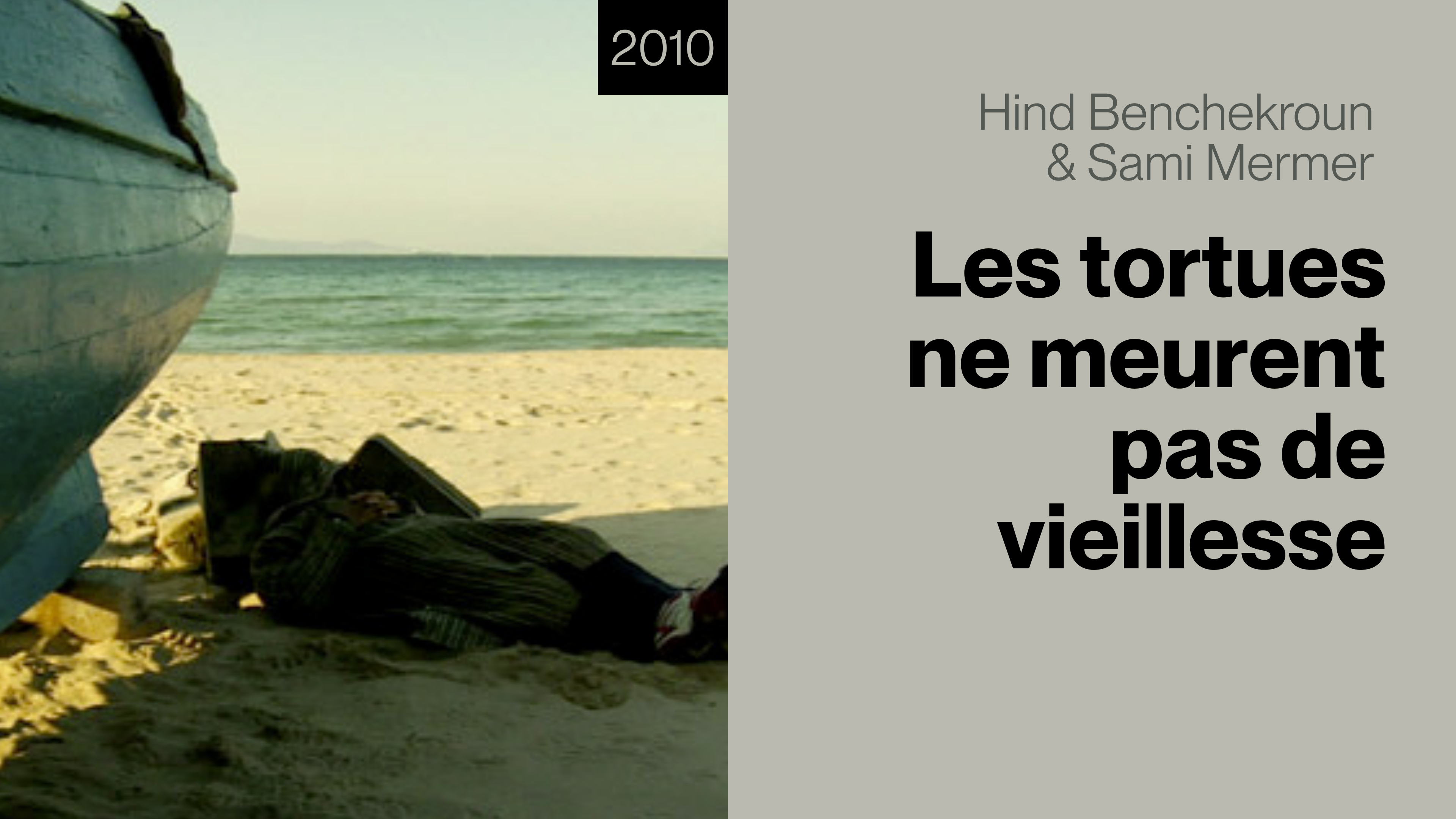 Les tortues ne meurent pas de vieillesse