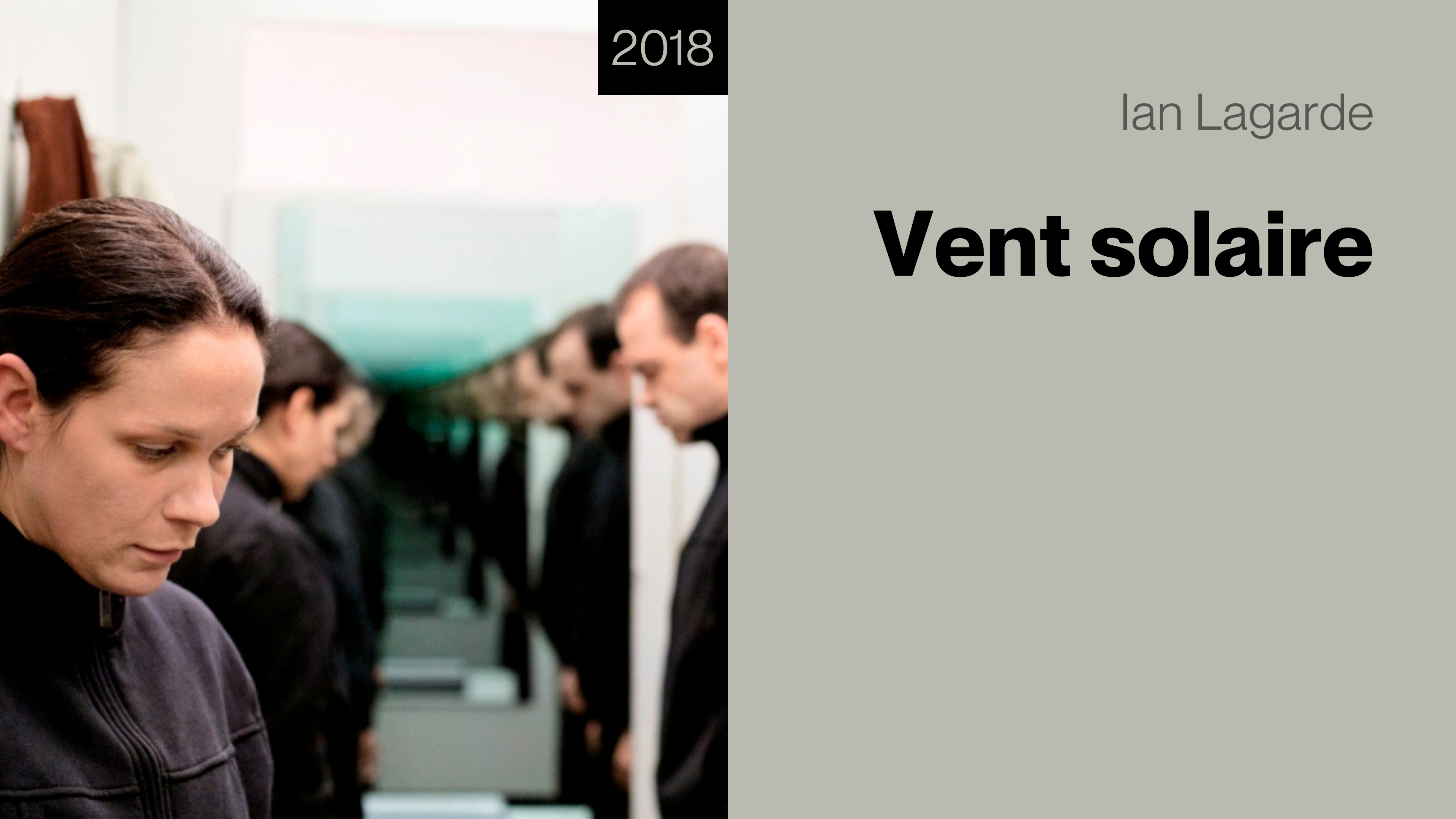 VENT SOLAIRE de Ian Lagarde