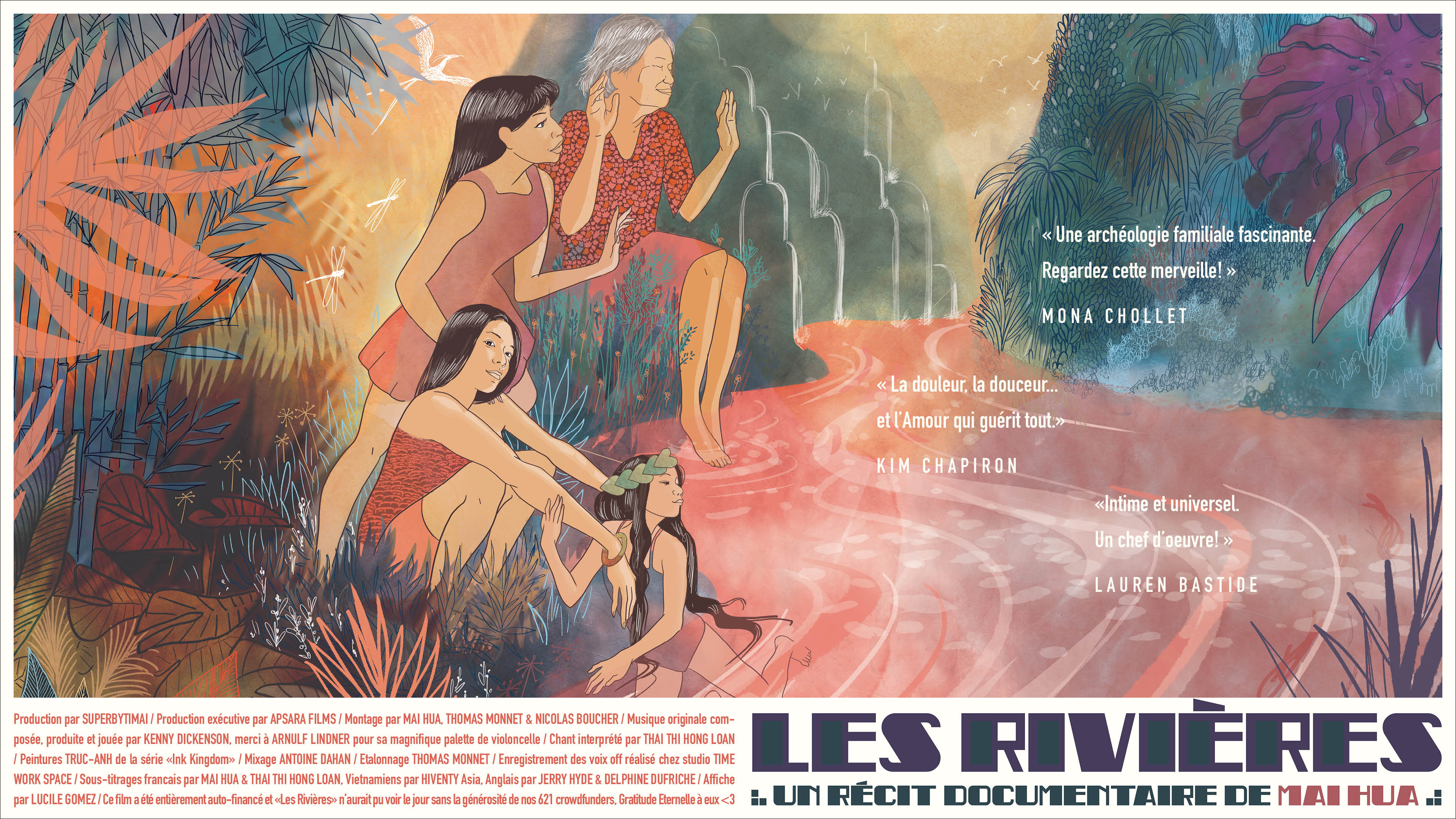 Les Rivières, l'affiche 3840X2160