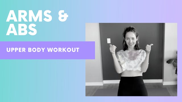 ARMS & ABS - Upper body workout