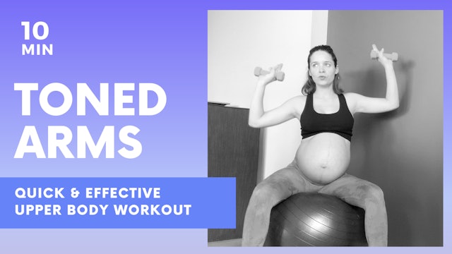 TONED ARMS - 10 MIN Quick & Effective Workout