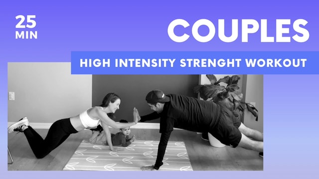 COUPLES / FAMILY Workout - 25min HIIT Strength