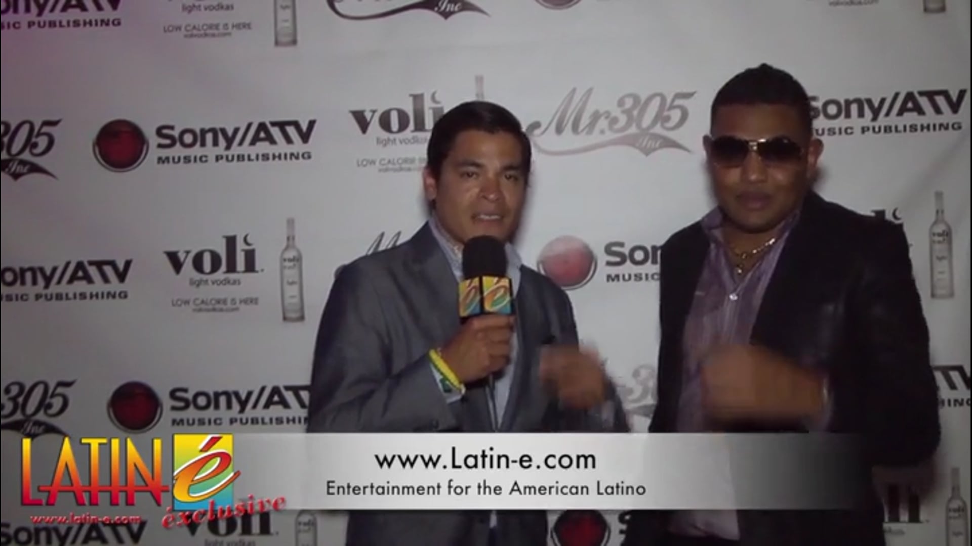 Exclusive Interview with Pumva @ 2013 Latin Billboards