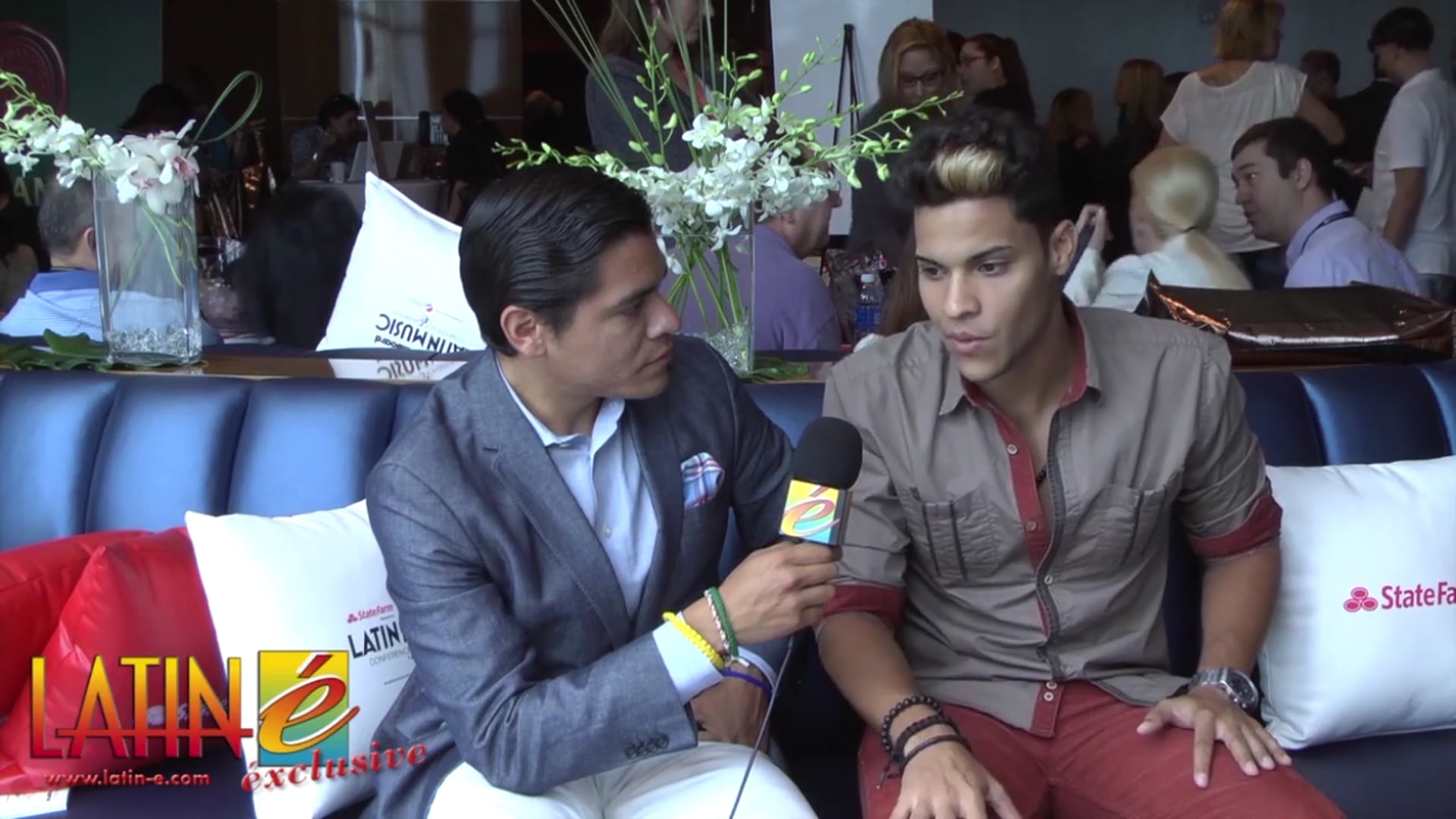 Exclusive interview with Eli Palacios @ 2013 Latin Billboard