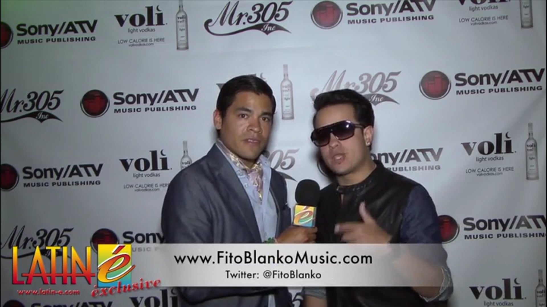 Exclusive Interview with Fito Blanko @ 2013 Latin Billboards