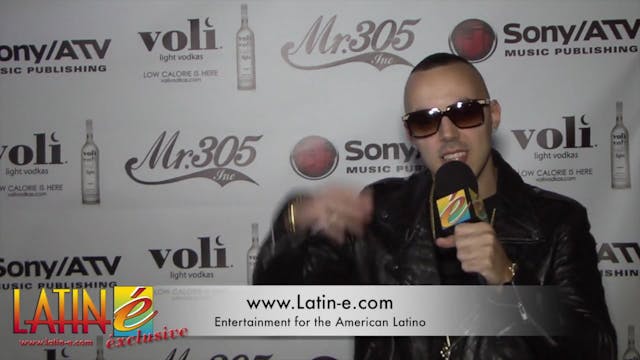 2013 Latin Billboard - Lucenzo Message