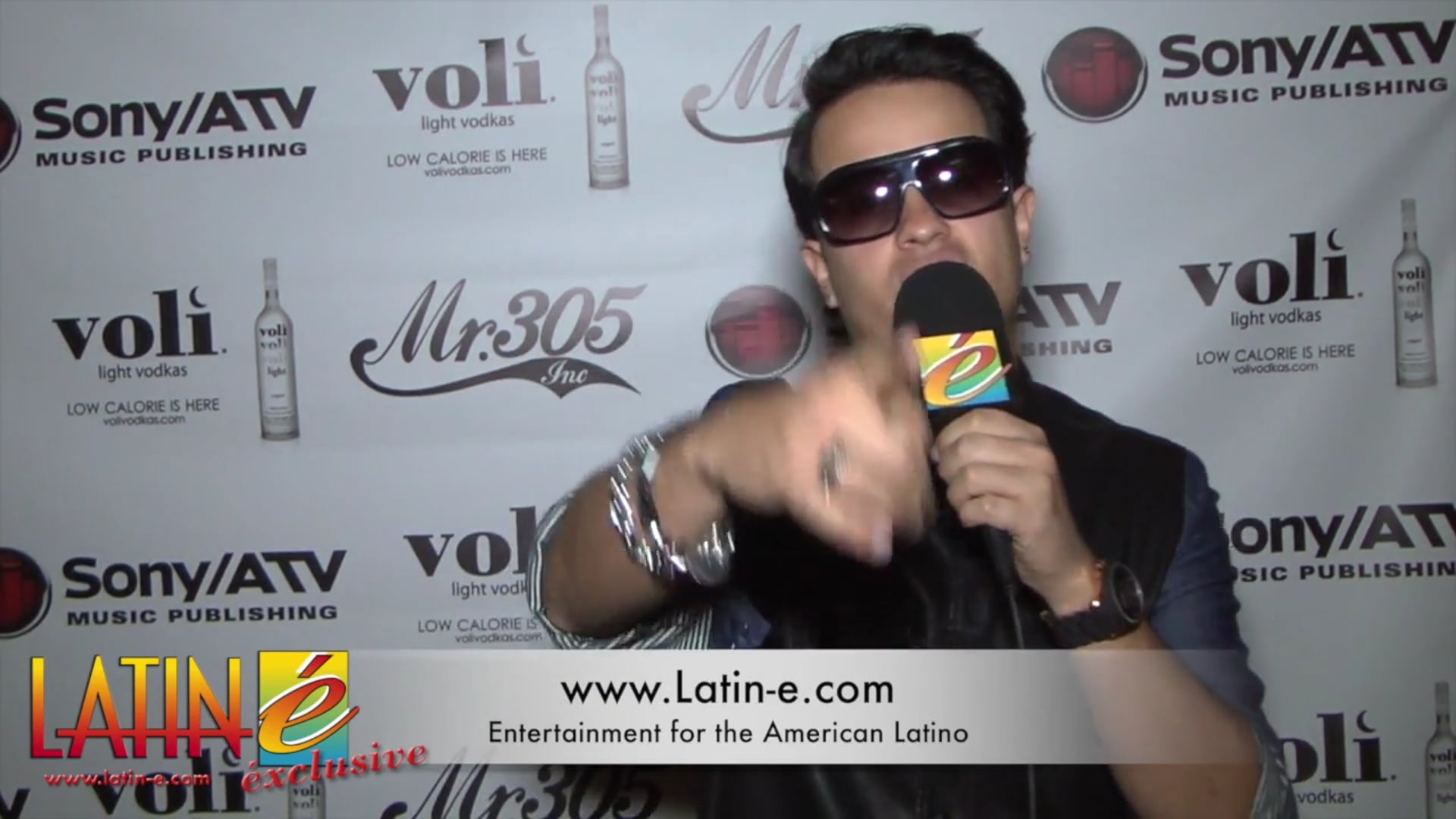 2013 Latin Billboard - Fito Blanko Message