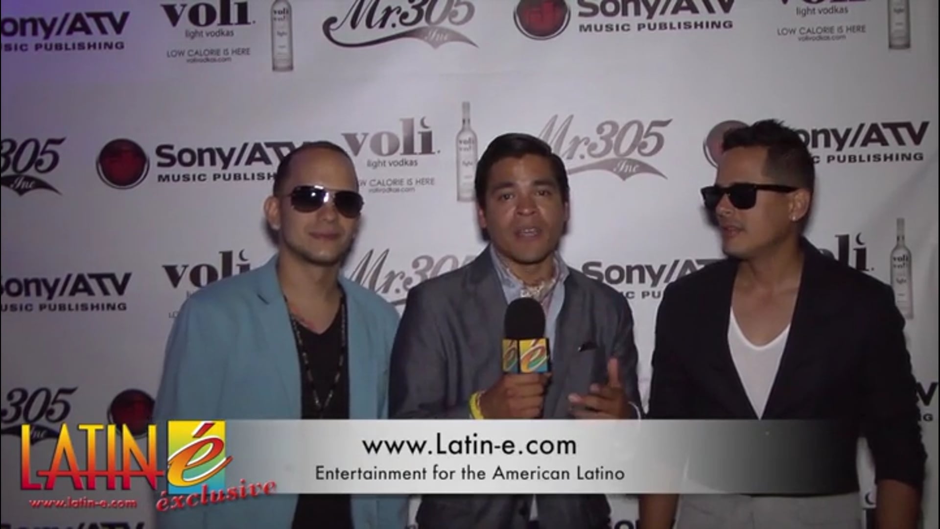 éxclusive Interview with Angel y Khriz, 2013 Latin Billboards