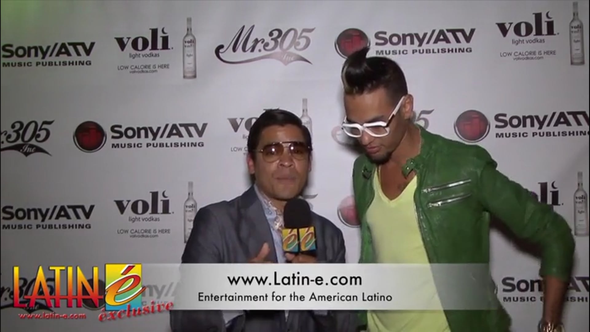 Exclusive Interview with Motiff @ 2013 Latin Billboards