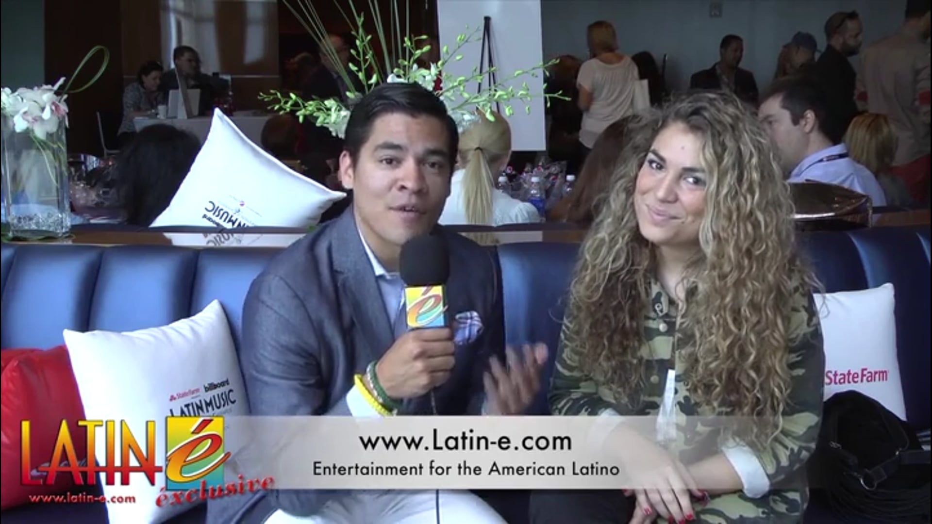Exclusive Interview with Jessi Leon @ 2013 Latin Billboards