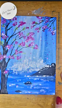 Let's Paint Blossom Falls