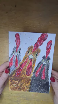Let's Paint Crazy Chicks 