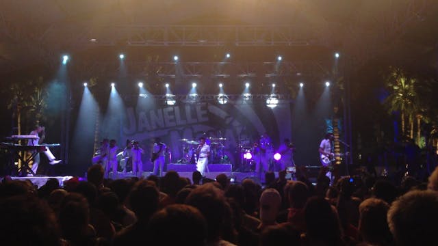 Janelle Monáe at Coachella 2013