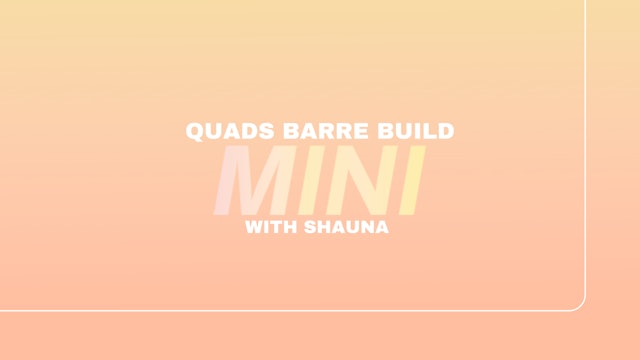 Evlo Mini: Quads Barre Build