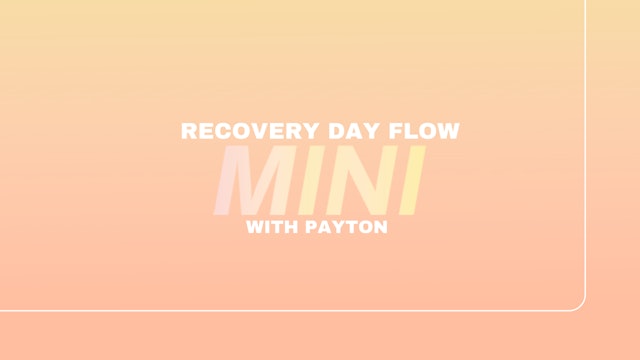 Evlo Mini: Recovery Day Flow