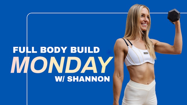 Full Body Build: Quads, hamstrings, upper back, triceps, biceps (1-23-23)