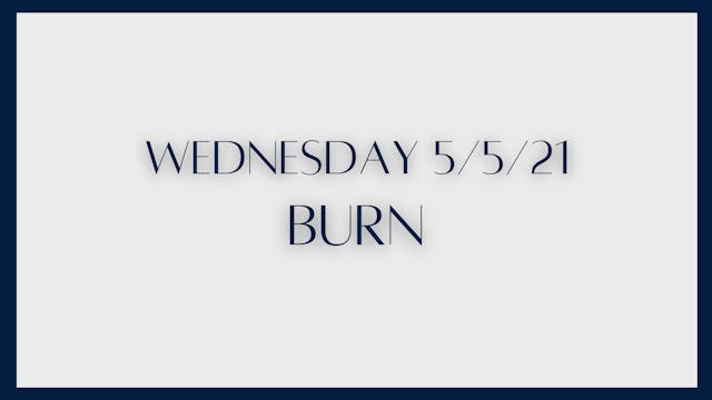 Burn: Abs & Back (5-5-21)