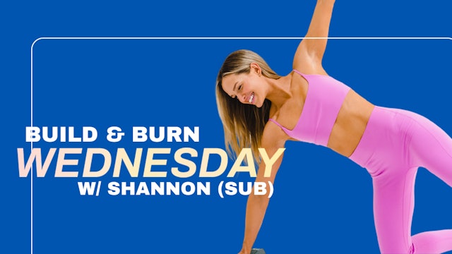 Full Body Build & Burn: Abs, back, glutes, hamstrings, triceps (6-21-23)