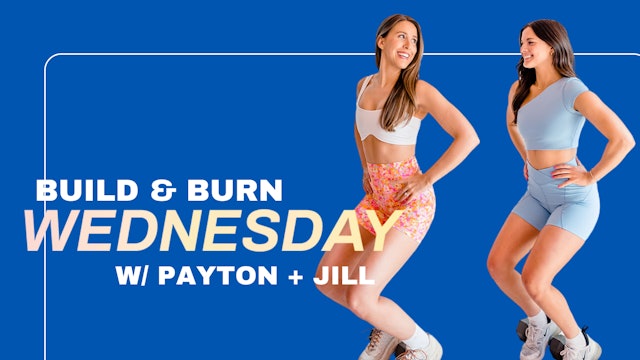 Full Body Build & Burn: Glutes, back, abs, triceps, quads (7-12-23)