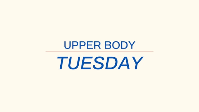 3rd Trimester Upper Body Build: Deltoids & biceps