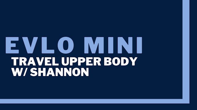 Evlo Mini: Upper body (travel-friendly) 