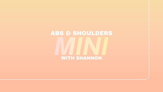 Evlo Mini: Abs & shoulders 