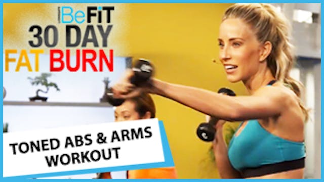 30 Day Fat Burn: Toned Abs & Arms Wor...