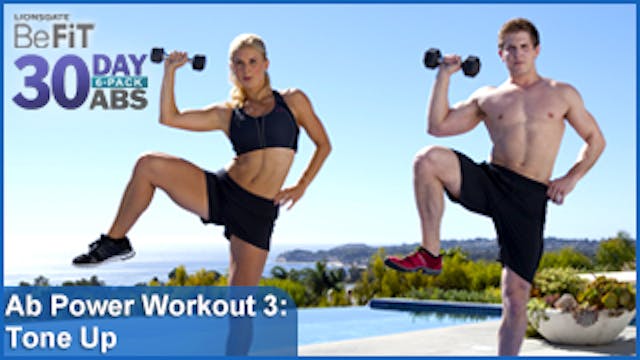 Ab Power Workout 3: Tone Up | 30 DAY 6 PACK ABS